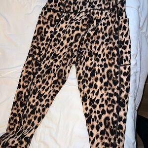 Victoria's Secret Kids Animal Print Leggings
